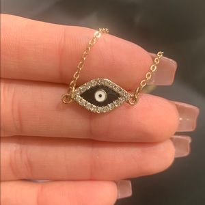 Evil eye necklace